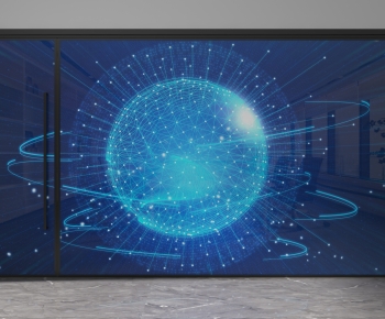 Modern Glass Screen Partition-ID:674690014