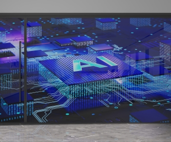 Modern Glass Screen Partition-ID:155654912