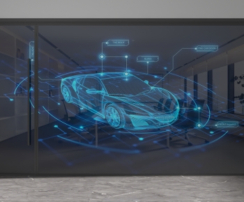 Modern Glass Screen Partition-ID:316620112