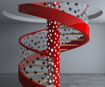 Modern Rotating Staircase-ID:935003044