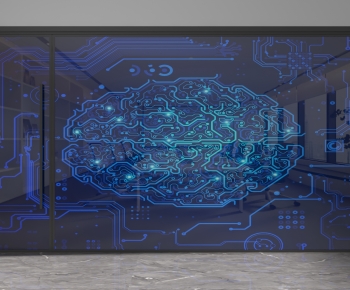 Modern Glass Screen Partition-ID:841794016