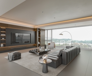 Modern A Living Room-ID:133309483