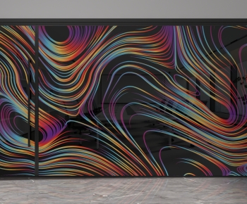 Modern Glass Screen Partition-ID:315676937