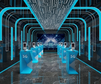 Modern Exhibition Hall-ID:790411008