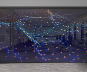 Modern Glass Screen Partition-ID:467068918