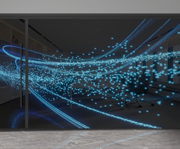 Modern Glass Screen Partition-ID:262321005