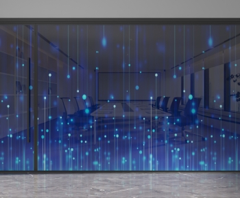 Modern Glass Screen Partition-ID:932158959