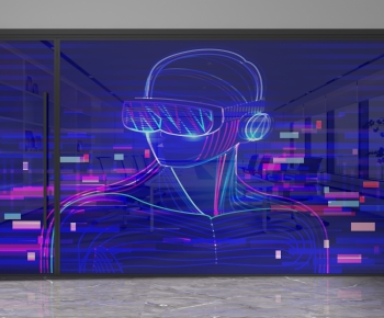 Modern Glass Screen Partition-ID:978779086