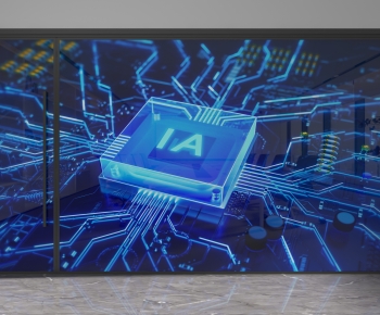 Modern Glass Screen Partition-ID:707086091