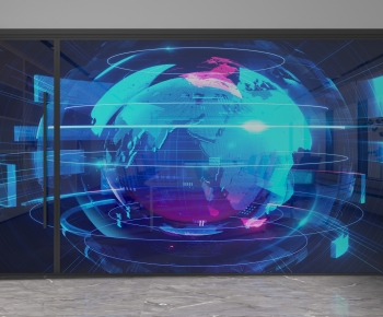 Modern Glass Screen Partition-ID:689059974