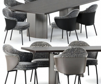 Modern Dining Table And Chairs-ID:225373985