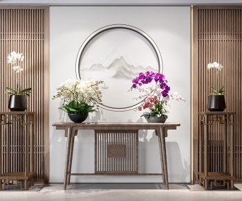 New Chinese Style Console-ID:977787028