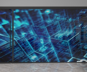 Modern Glass Screen Partition-ID:904514078