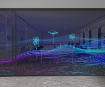 Modern Glass Screen Partition-ID:581289059