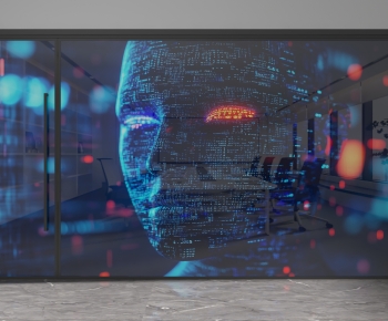 Modern Glass Screen Partition-ID:329205999