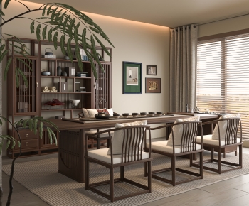 New Chinese Style Tea House-ID:427973998