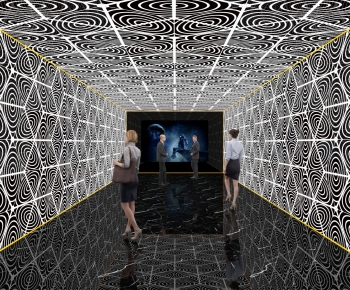 Modern Exhibition Hall-ID:842210059