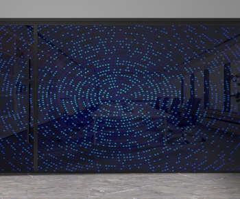 Modern Glass Screen Partition-ID:167200632