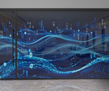 Modern Glass Screen Partition-ID:706485039