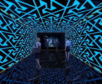 Modern Exhibition Hall-ID:321429011