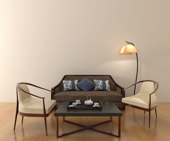 New Chinese Style Sofa Combination-ID:790877101