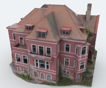 European Style Detached Villa-ID:671158082