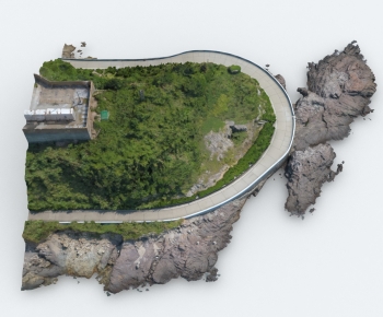 Modern Architectural Bird's-eye View Planning-ID:738635064