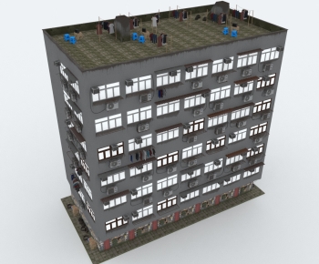 Modern Residential Building-ID:608260693