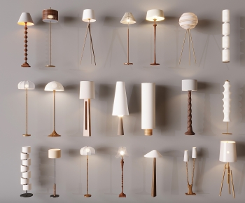Wabi-sabi Style Floor Lamp-ID:210582977
