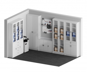 Modern File Cabinet-ID:266430487