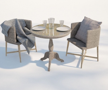 Modern Leisure Table And Chair-ID:537982944