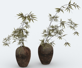 New Chinese Style Potted Green Plant-ID:112330916