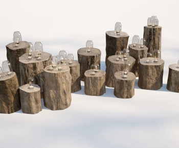 Modern Wooden Bench Or Stool-ID:326045044