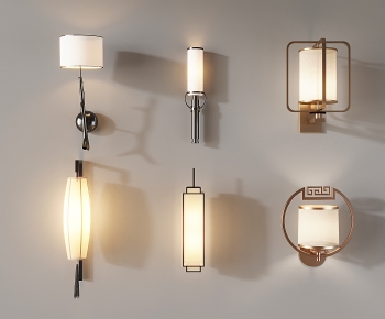 New Chinese Style Wall Lamp-ID:894222978