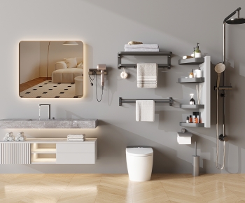 Modern Bathroom Rack-ID:238425976