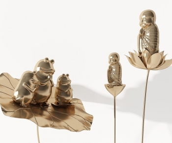 New Chinese Style Sculpture-ID:350843916