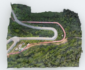 Modern Architectural Bird's-eye View Planning-ID:562442066