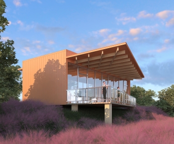 Modern Building Appearance-ID:270023116