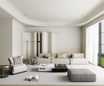 Modern A Living Room-ID:183676005