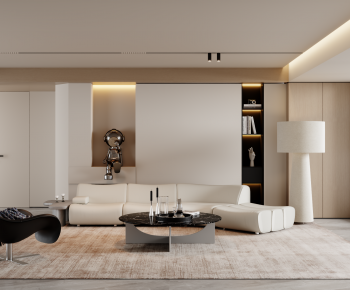 Modern A Living Room-ID:435354958