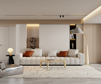 Modern A Living Room-ID:848817112