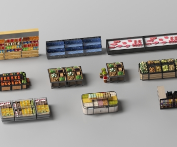 Modern Supermarket Shelf-ID:491499916