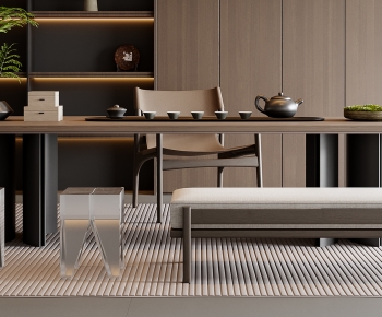 Modern Tea Tables And Chairs-ID:895309936