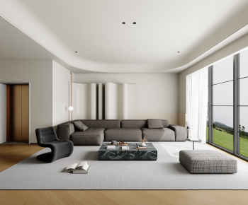 Modern A Living Room-ID:388266093