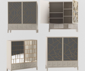 Modern Decorative Cabinet-ID:854859496