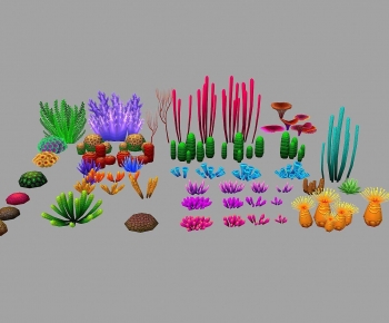 Modern Aquatic Green Plant-ID:283880211