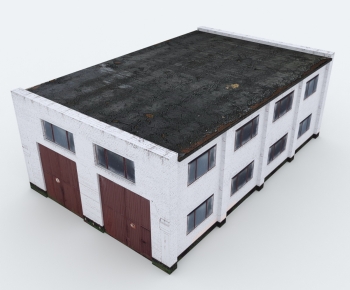 Modern Industrial Building-ID:852447995