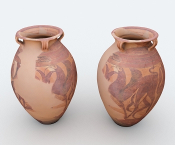 Wabi-sabi Style Clay Pot-ID:749299569