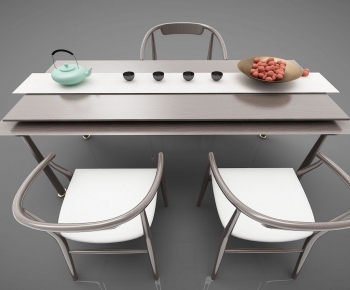 New Chinese Style Tea Tables And Chairs-ID:413918025