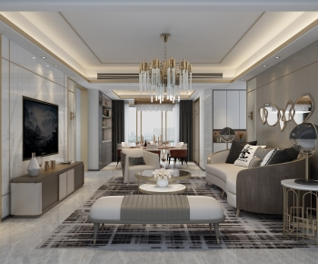 Modern A Living Room-ID:594754932